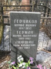 Лифшиц Наум Израилевич, Москва, Востряковское кладбище