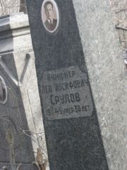 Срулов Лев Иосиович, Москва, Востряковское кладбище
