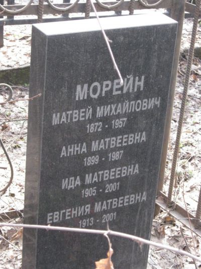 Морейн Матвей Михайлович