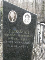Глозман Михаил Наумович, Москва, Востряковское кладбище