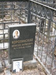 Королинский Моисей Хаймович, Москва, Востряковское кладбище