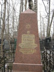 Пинхус Р. Я., Москва, Востряковское кладбище
