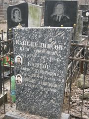 Каценелинсон Бася Яковлевна, Москва, Востряковское кладбище