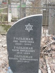 Гольцман Лия Борисовна, Москва, Востряковское кладбище