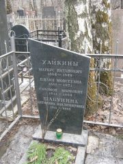 Хайкина Цилия Моисеевна, Москва, Востряковское кладбище