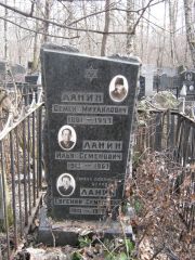 Ланин Семен Михайлович, Москва, Востряковское кладбище