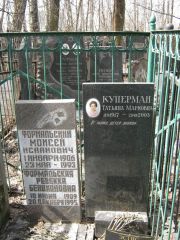 Формальский Моисей Исаакович, Москва, Востряковское кладбище