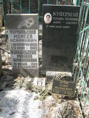 Эстис Хаим Волькович, Москва, Востряковское кладбище