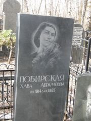 Побирская Хава Абрамовна, Москва, Востряковское кладбище
