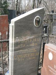Гарбарский А. И., Москва, Востряковское кладбище