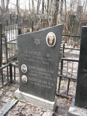 Давидсон Давид Файвелевич, Москва, Востряковское кладбище