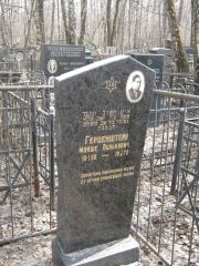 Герценштейн Мойше Волькович, Москва, Востряковское кладбище