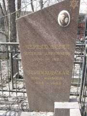 Черняковский Михель Аврумовна, Москва, Востряковское кладбище