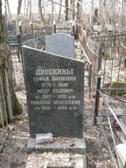 Двоскин Меер Исаевич, Москва, Востряковское кладбище