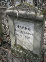 Чайко Моисей Львович, Москва, Востряковское кладбище