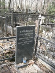 МульвинзонМария Михайловна , Москва, Востряковское кладбище
