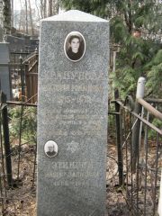 Храпунова Виктория Романовна, Москва, Востряковское кладбище