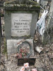 Ривкина Хая Хаймовна, Москва, Востряковское кладбище