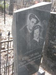 Краснова Клара Самуиловна, Москва, Востряковское кладбище