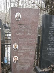 Кинер Абрам Меерович, Москва, Востряковское кладбище
