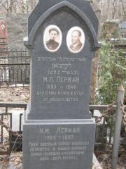 Лерман М. Л., Москва, Востряковское кладбище