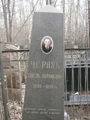 Черняк Евель Абрамович, Москва, Востряковское кладбище