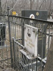 Черняк Фейга Шлёмовна, Москва, Востряковское кладбище