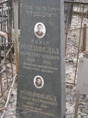 Розенфельд Наум Григорьевич, Москва, Востряковское кладбище
