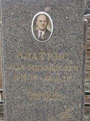 Златкис Илья Михайлович, Москва, Востряковское кладбище