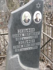 Зельфон Давид Абрамович, Москва, Востряковское кладбище