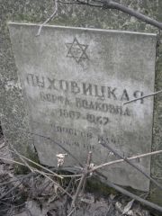 Пуховицкая Берта Исаковна, Москва, Востряковское кладбище