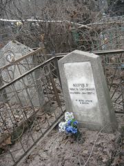 Курцер Янкель Евремович, Москва, Востряковское кладбище
