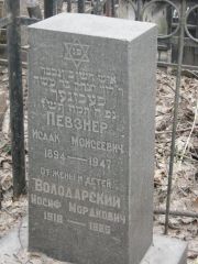 Володарский Иосиф Мордкович, Москва, Востряковское кладбище