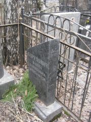 Борухович Фаина Борисовна, Москва, Востряковское кладбище