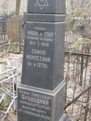 Бродецкий Миша , Москва, Востряковское кладбище