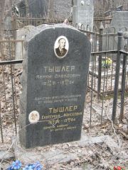 Тышлер Абрам Давидович, Москва, Востряковское кладбище