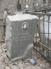 Фролова Фаня Вольфовна, Москва, Востряковское кладбище