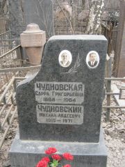 Чудновский Михаил Авдеевич, Москва, Востряковское кладбище