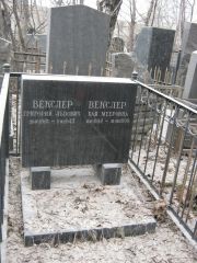 Векслер Григорий Львович, Москва, Востряковское кладбище