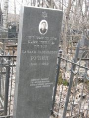 Рубин Ханаан Савельевич, Москва, Востряковское кладбище