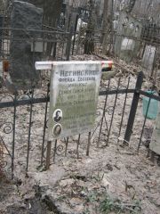 Негинская Фрейда Евсеевна, Москва, Востряковское кладбище