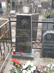 Колодина Софья Абрамовна, Москва, Востряковское кладбище