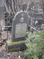 Яновик Берта Моисеевна, Москва, Востряковское кладбище