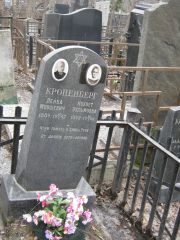 Кроненберг Лейба Мовшевна, Москва, Востряковское кладбище