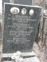 Шмунер Моисей Хороимович, Москва, Востряковское кладбище