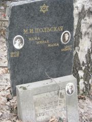 Польская М. М., Москва, Востряковское кладбище