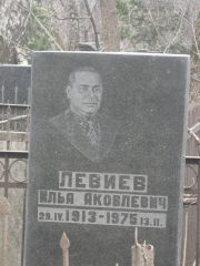 Левиев Илья Яковлевич, Москва, Востряковское кладбище