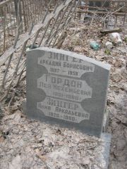 Зингер Анна Аркадьевна, Москва, Востряковское кладбище