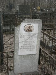 Калинкович Борис Мордухович, Москва, Востряковское кладбище