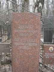 Фейгин Исаак Яковлевич, Москва, Востряковское кладбище